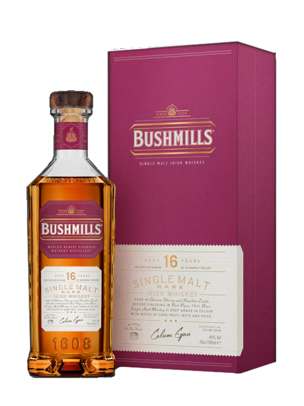 BUSHMILLS VERY RARE 16 YEARS OLD