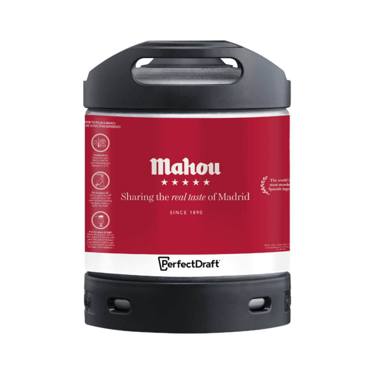 PerfectDraft Mahou 6L Keg