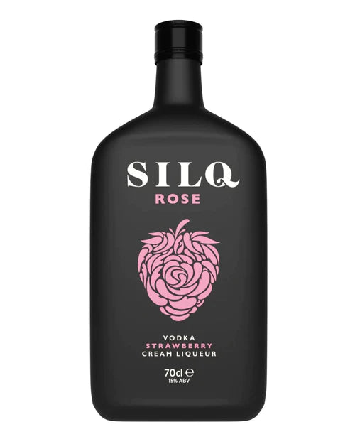 SILQ ROSE STRAWBERRY VODKA CREAM LIQUEUR, 70 CL