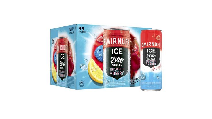 SMIRNOFF ICE ZERO SUGAR 355MLS
