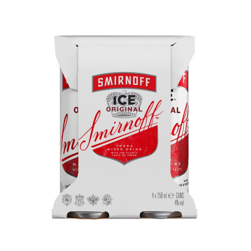 SMIRNOFF ICE 4PK