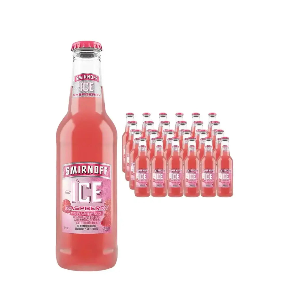 SMIRNOFF ICE RASPBERRY ICE (24X330MLS)