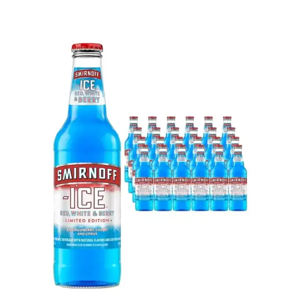 SMIRNOFF ICE RED, WHITE & BERRY (24X330MLS)