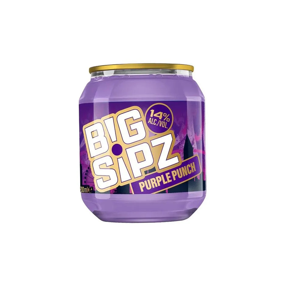 BIG SIPZ PURPLE PUNCH 24X200MLS