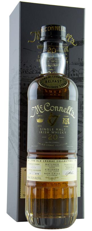 MCCONNELL'S 20 YEAR IRISH WHISKEY