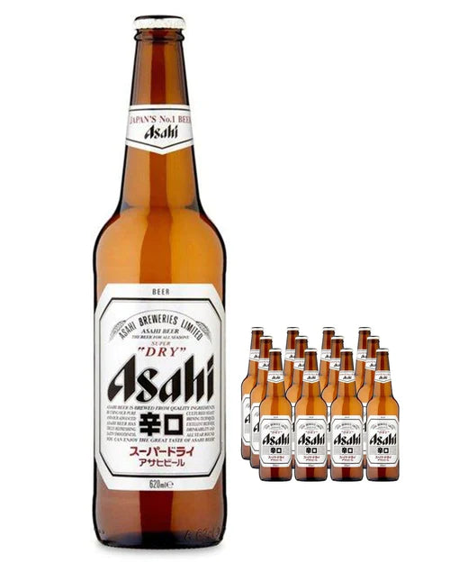 ASAHI SUPER DRY BEER BOTTLE MULTIPACK,  4 X 330 ML