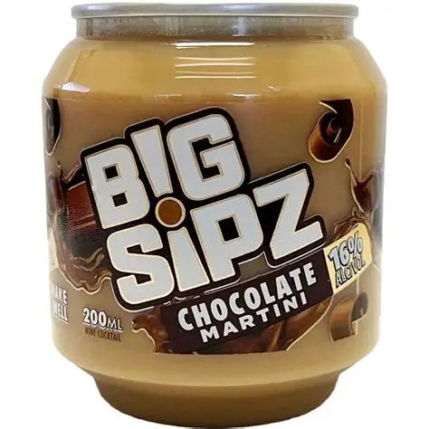 BIG SIPZ CHOCOLATE (24X200MLS)