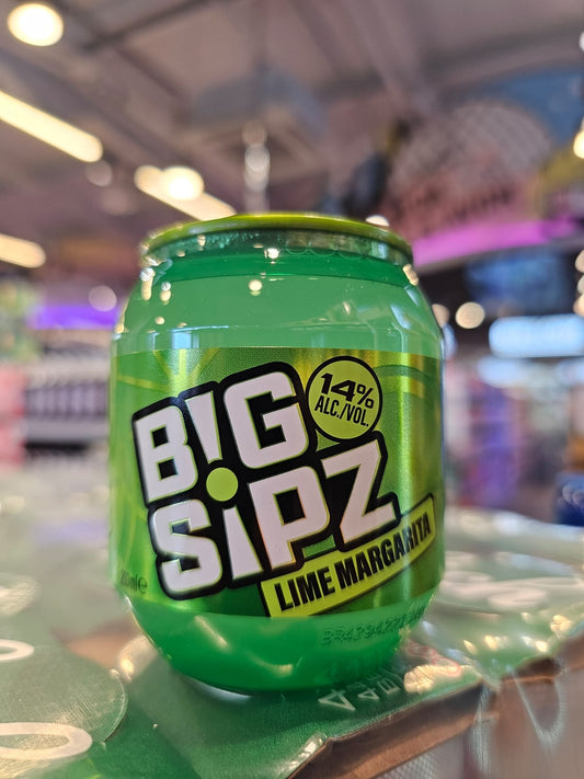 BIG SIPZ LIME MARGARITA 24X200MLS