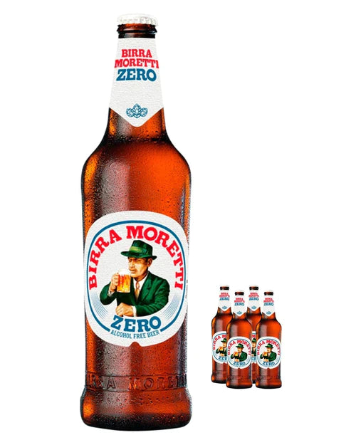 BIRRA MORETTI ZERO ALCOHOL FREE BEER MULTIPACK, 4 X 330 ML