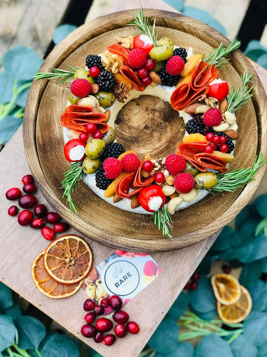 FESTIVE BRIE WREATH