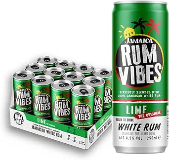 JAMAICA RUM VIBES GINER WITH LIME