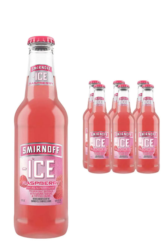 SMIRNOFF ICE RASPBERRY 1X330MLS