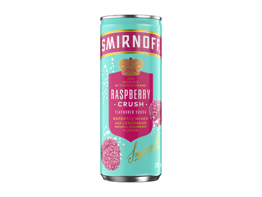 SMIRNOFF VODKA PRE MADE TINS