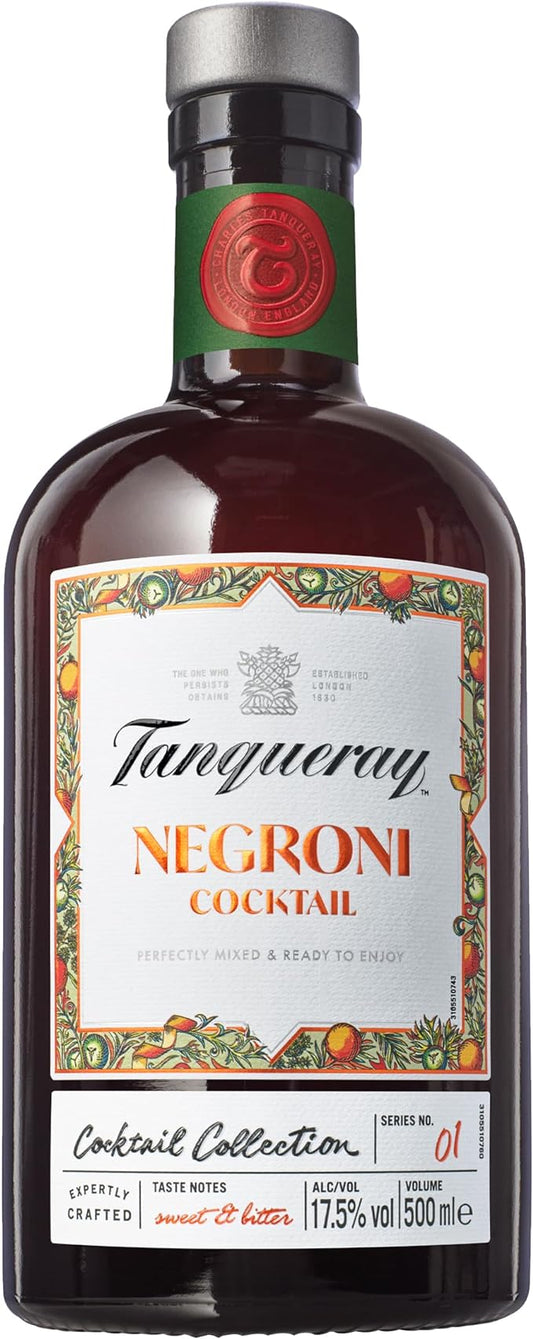TANQUERAY NEGRONI COCKTAIL 500MLS