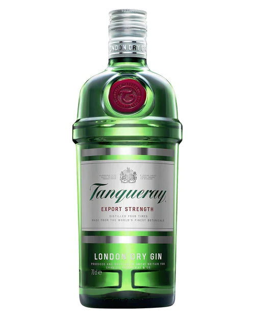 TANQUERAY EXPORT STRENGTH 43.1% LONDON DRY GIN, 70 CL