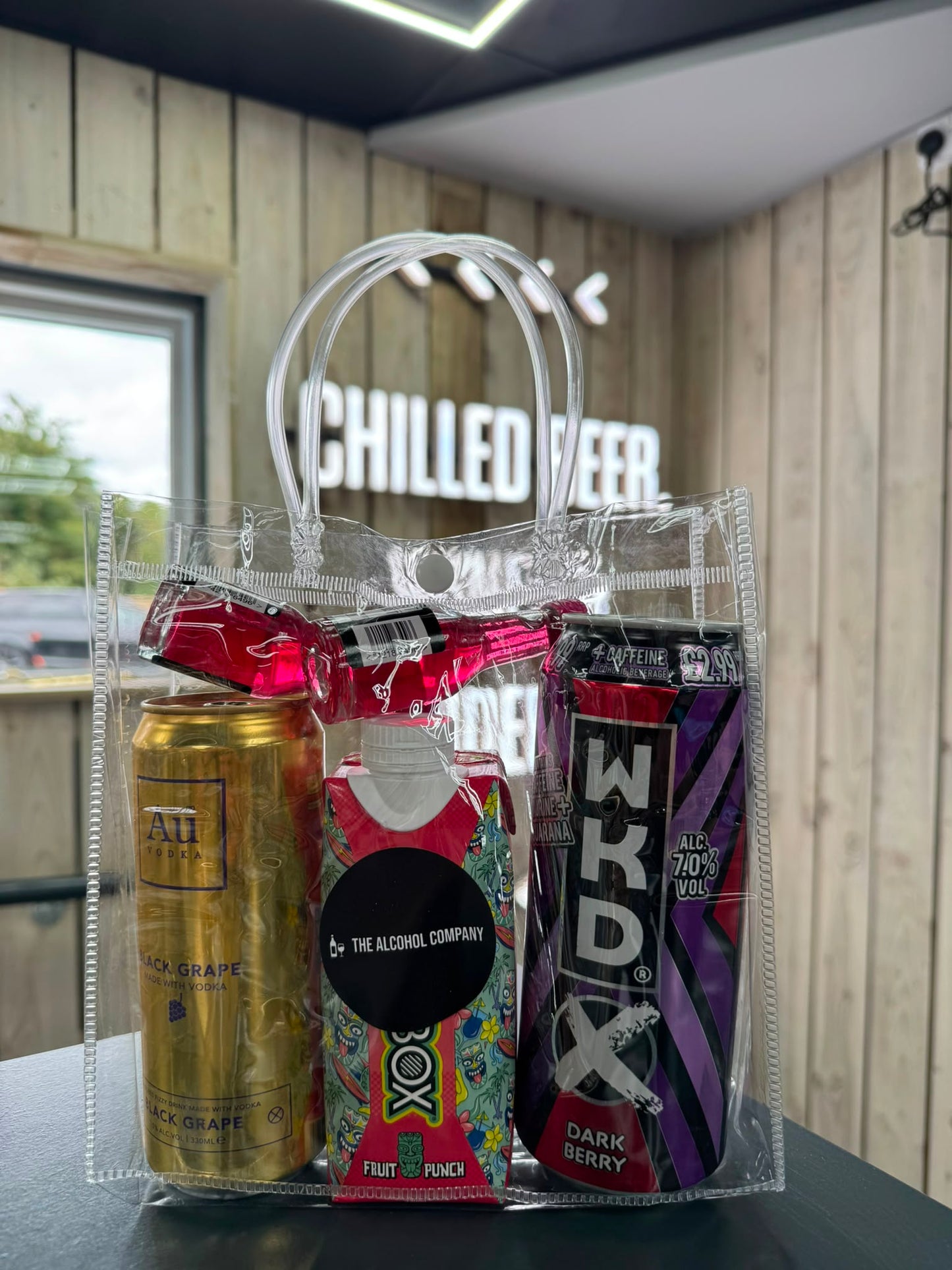 THE ALCOHOL COMPANY PARTY BAG