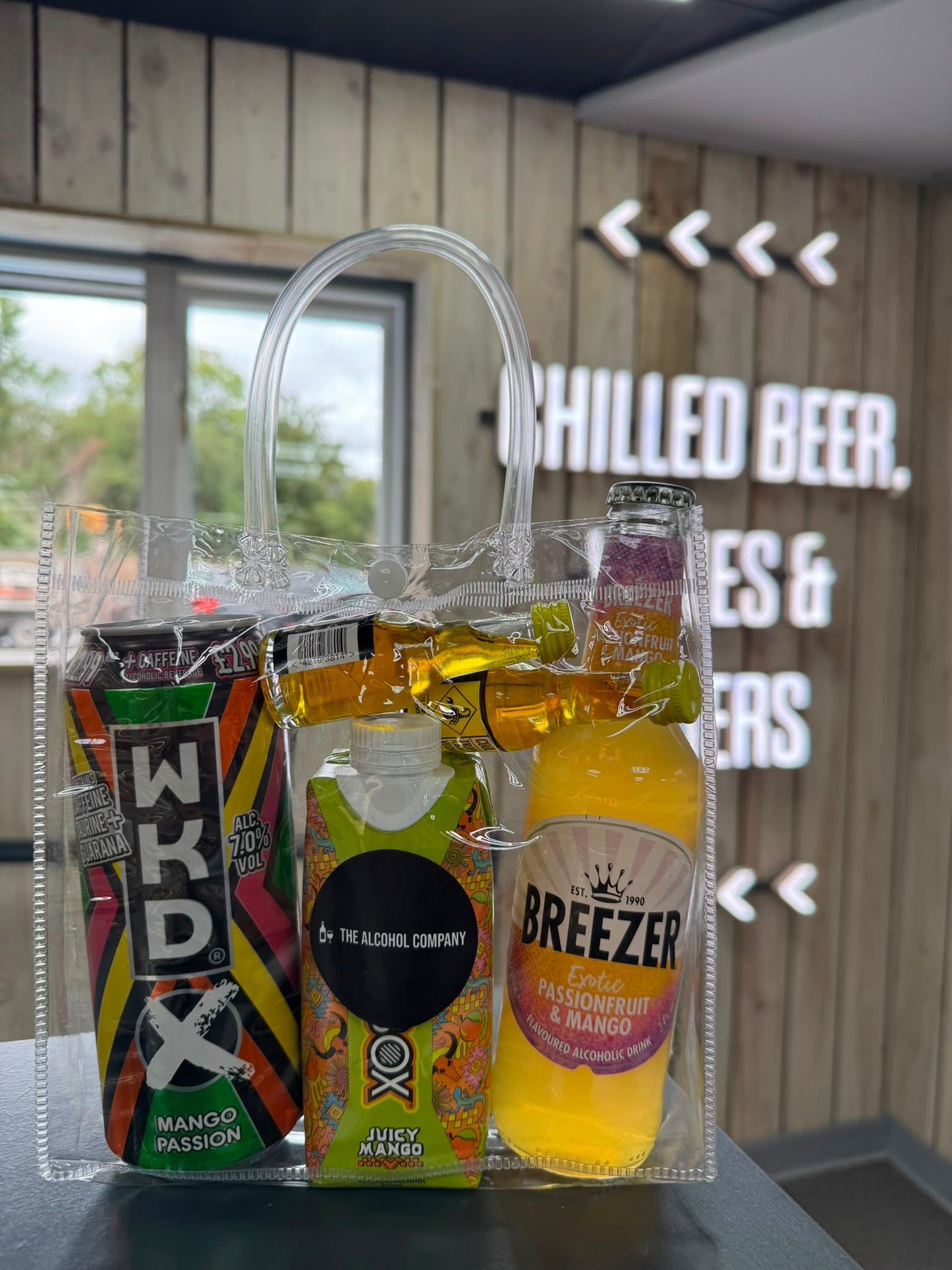 THE ALCOHOL COMPANY PARTY BAG