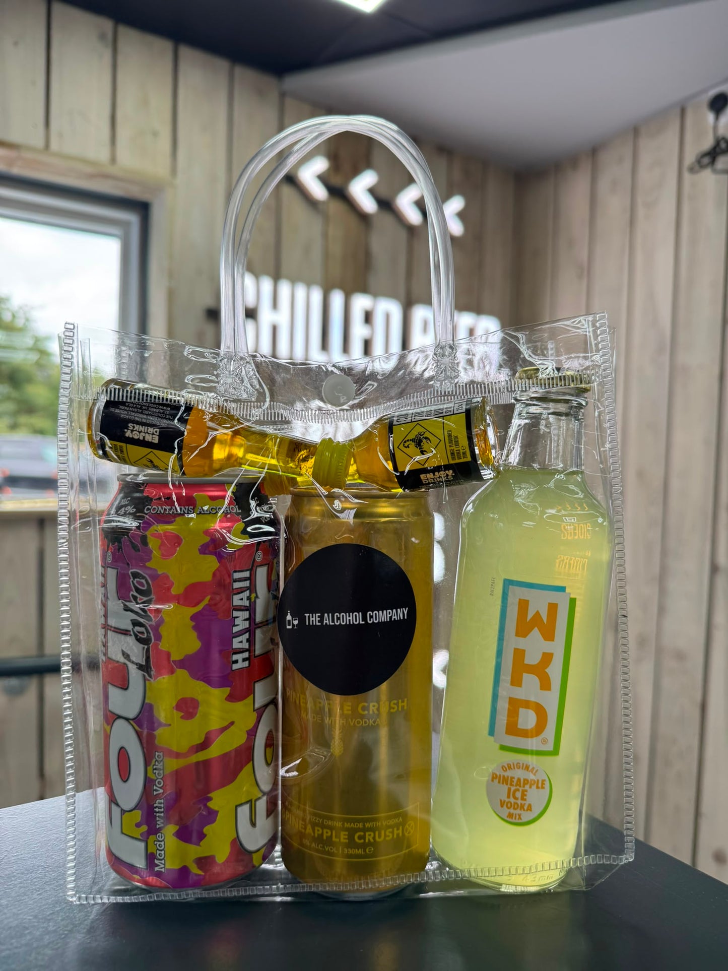 THE ALCOHOL COMPANY PARTY BAG
