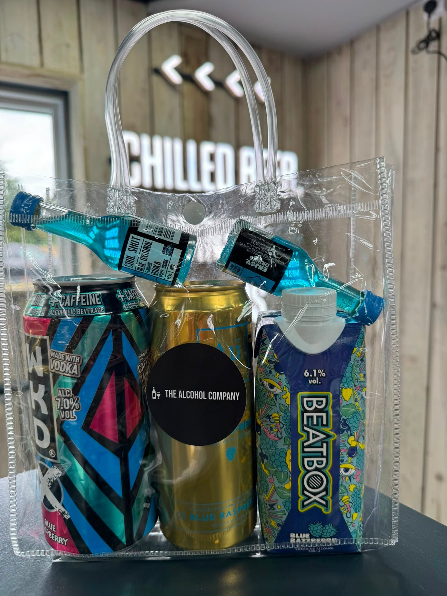 THE ALCOHOL COMPANY PARTY BAG
