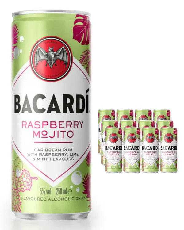 BACARDI CAN 250MLS