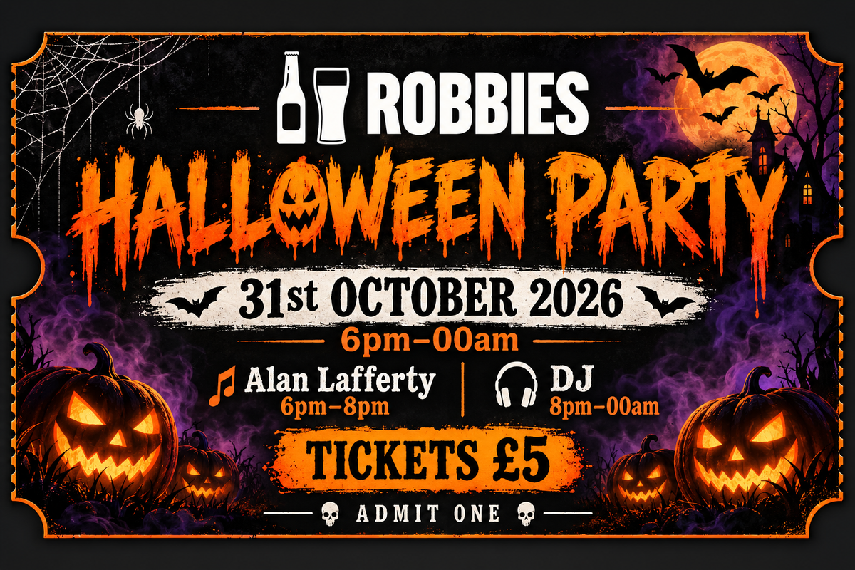 ROBBIES HALLOWEEN PARTY