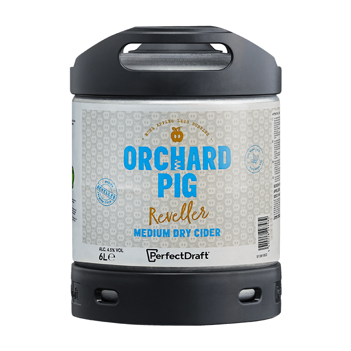 PerfectDraft Orchard Pig Reveller Cider 6L Keg